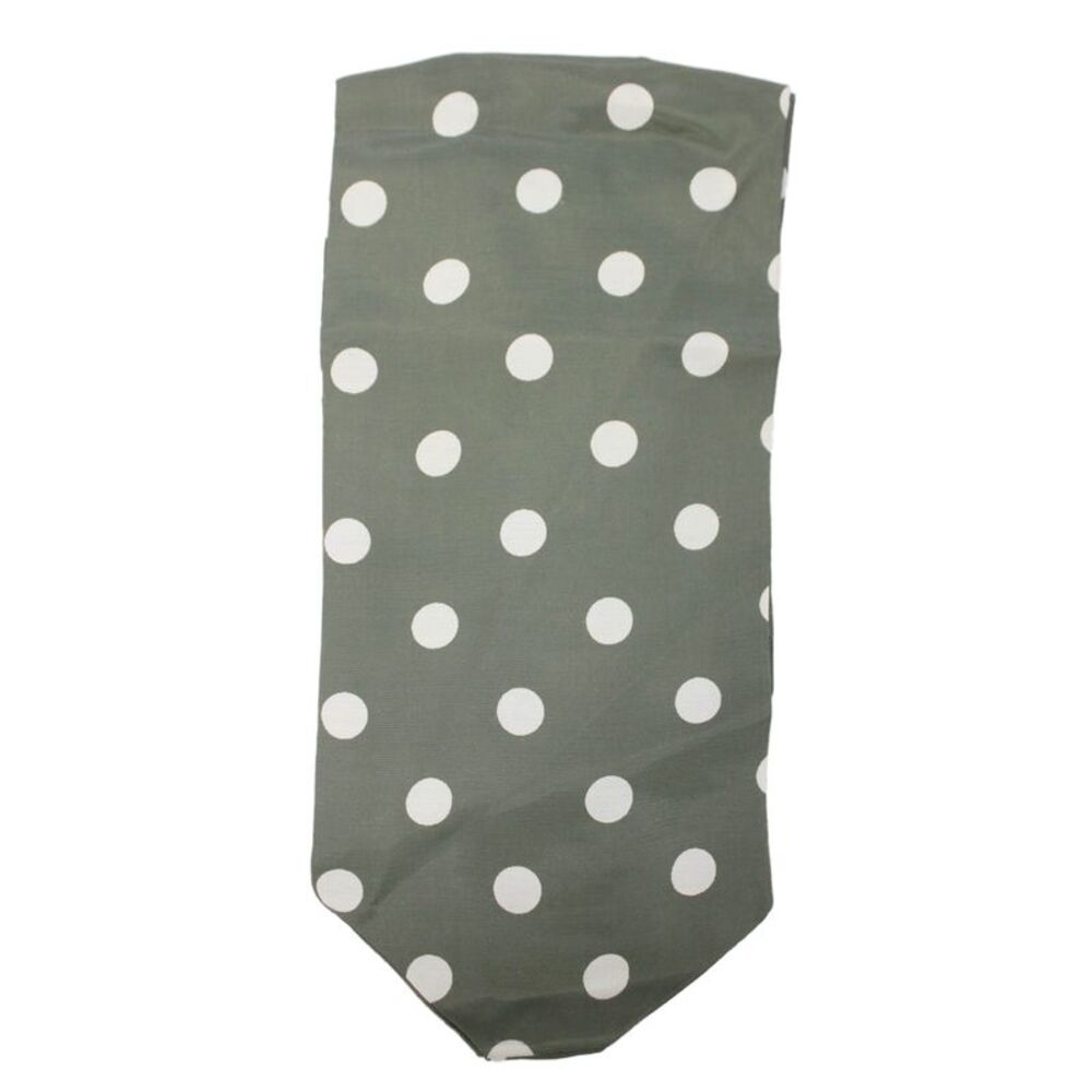 Designer Mens Polka Dot Jumbo Bow Tie Green